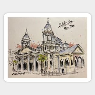 Cathedral Basilica of St. Joseph (San Jose) Sticker